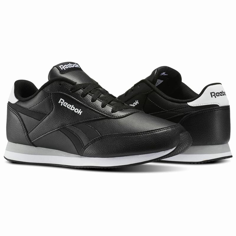 Reebok Royal Classic Jogger Tenisky Panske - Čierne/Biele/Siva QA3867BE